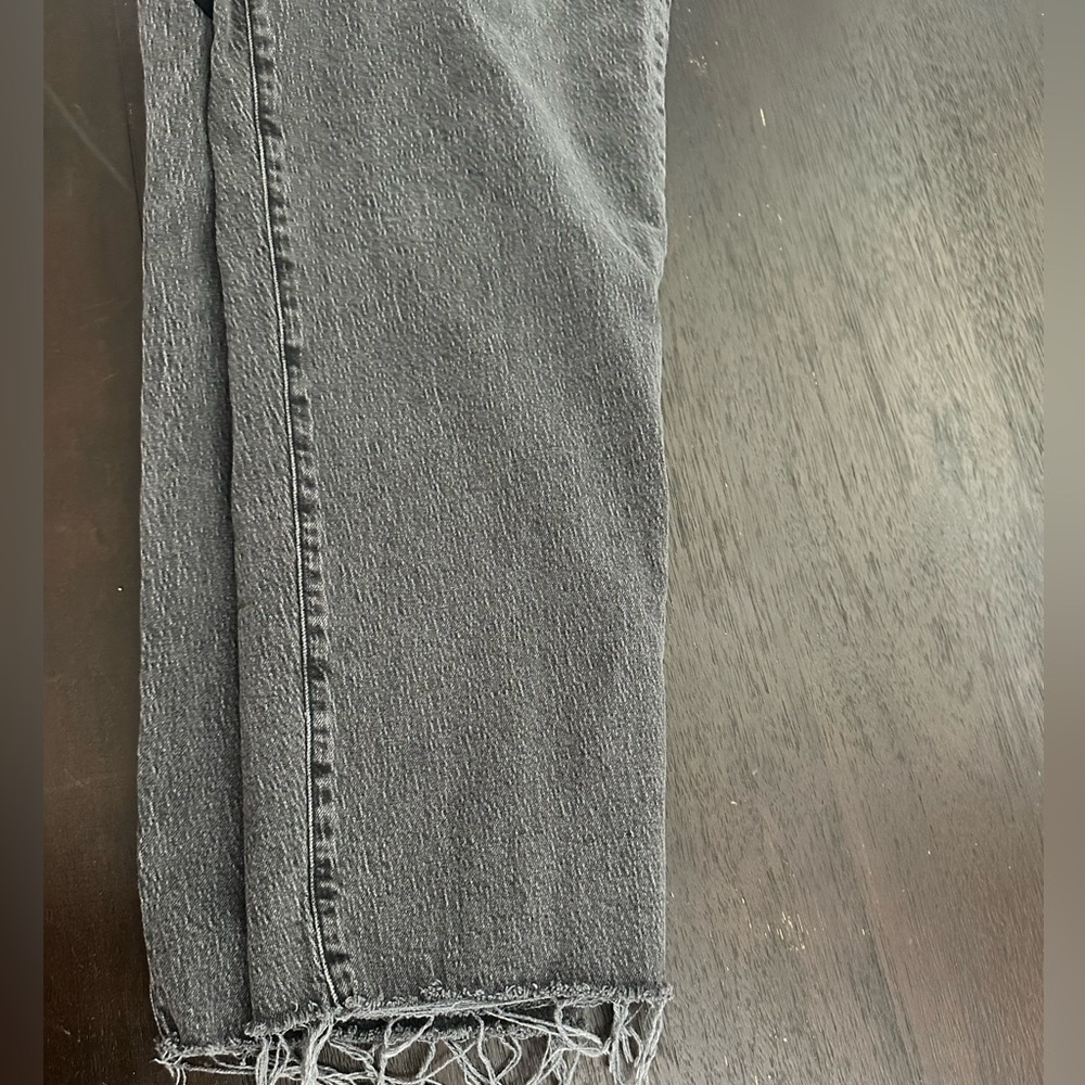 Black Distressed Jeans - Picture 6 of 8